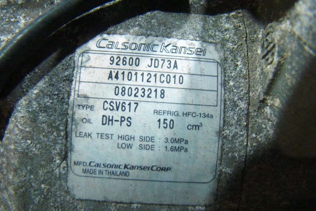 Nissan Qashqai J10 Компрессор кондиционера M9R - миниатюра 5