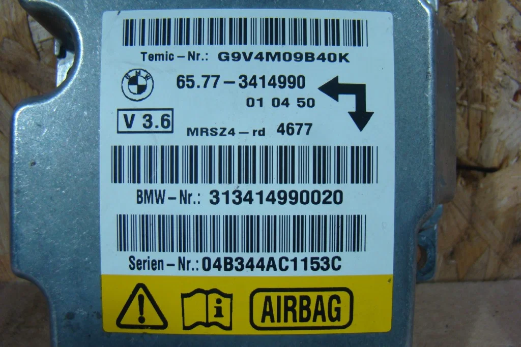 BMW X3 E83 Блок управления AIR BAG - миниатюра 2