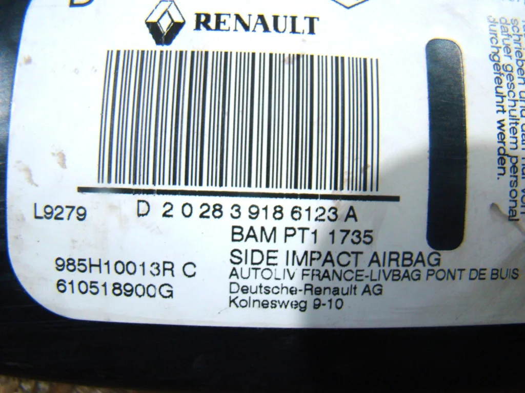 Renault Megane 3 Подушка в сиденье правая - миниатюра 2