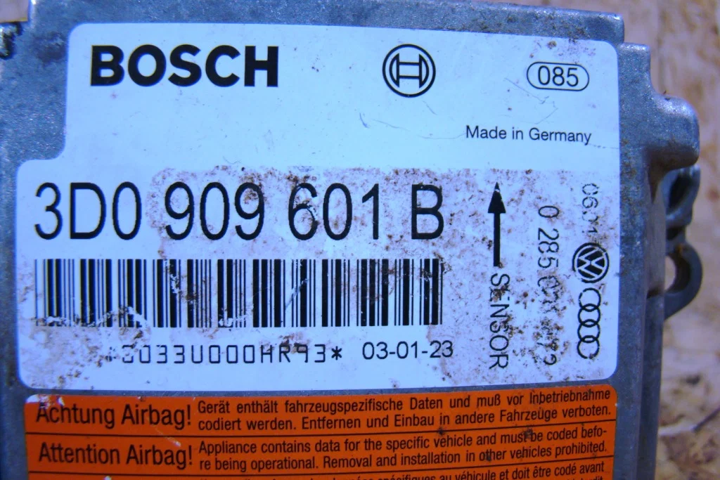VW Touareg Блок управления AIR BAG - миниатюра 2