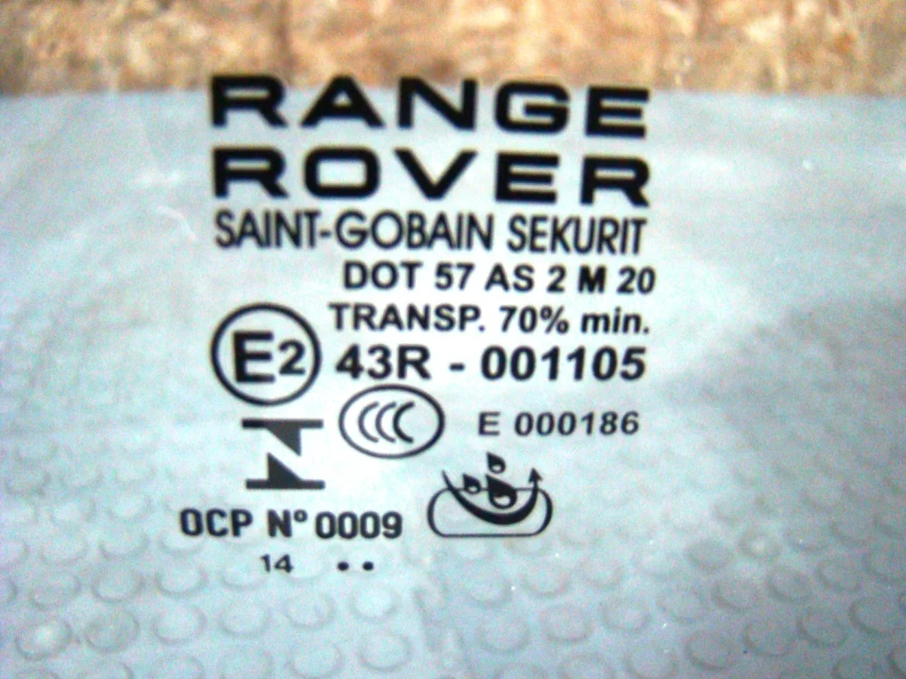 Range Rover Evoque Стекло двери передней правой - миниатюра 4