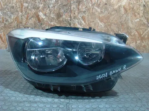Фара правая BMW 1 серии F20/F21, правый руль, галоген, 63117229686, б/у