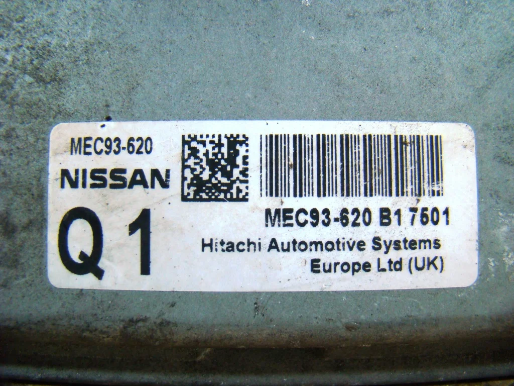 Nissan Qashqai J10 Блок управления двигателем 1.6 - миниатюра 2