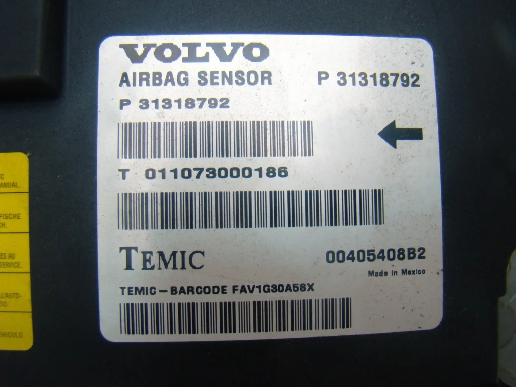 Volvo XC60 Блок управления AIR BAG - миниатюра 2