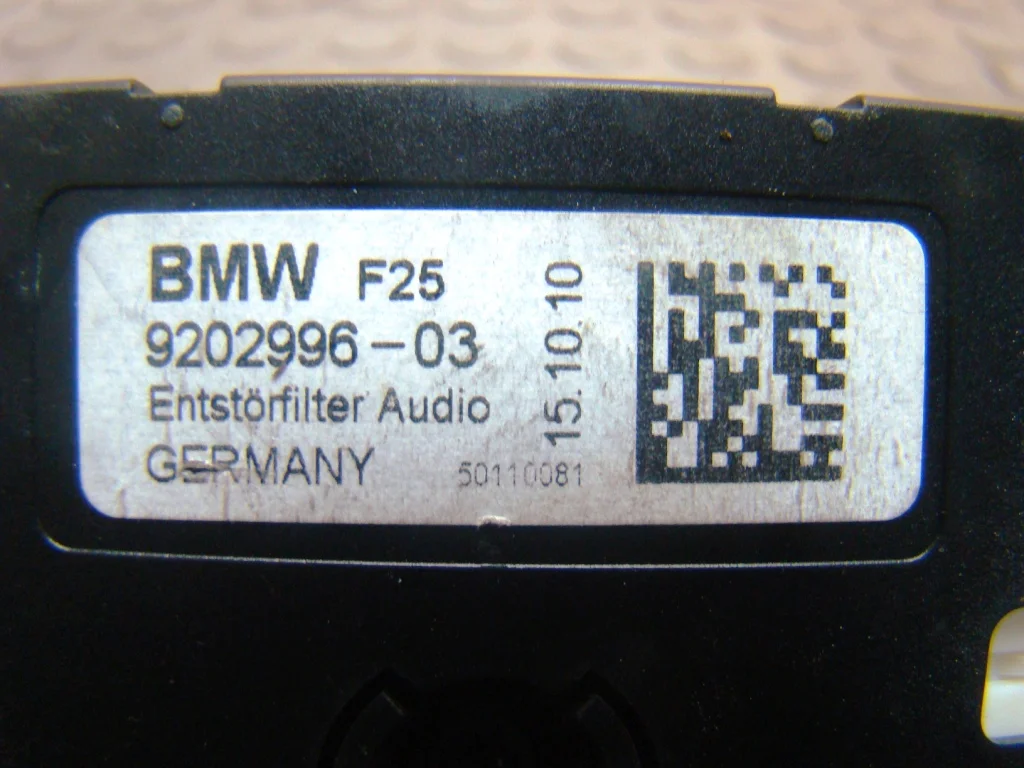 BMW X3 F25 Помехоподавляющий фильтр - миниатюра 4
