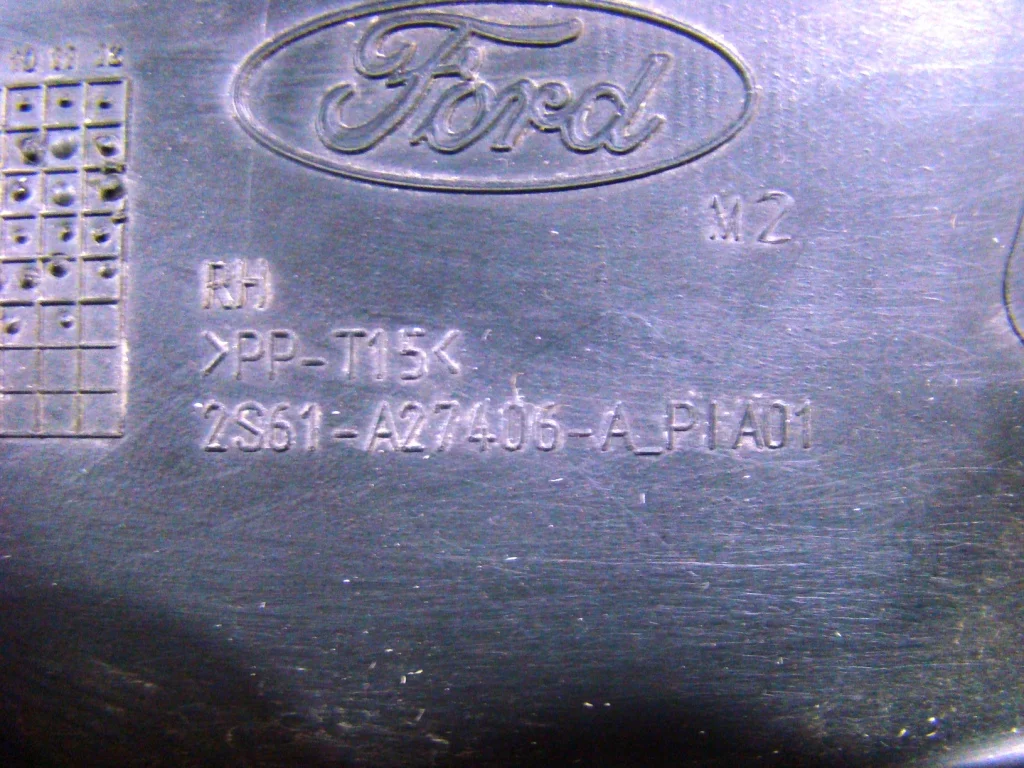 Ford Fiesta 5 Обшивка двери задней правой - миниатюра 8