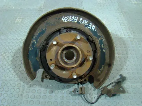 Кулак поворотный задний правый Hyundai Santa Fe DM / Grand Santa Fe, 4WD, заломан болт, 527202W100, б/у