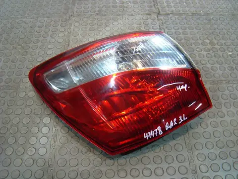 Фонарь задний наружный левый Nissan Qashqai J10, после 2009, 26555BR00A, б/у
