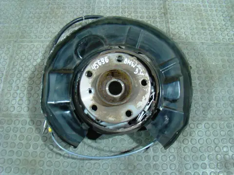 Кулак поворотный задний левый BMW 3 F34 GT, в сборе, 33326798983, б/у