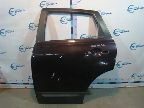 Дверь задняя левая Nissan Qashqai J10, цвет GAB Nightshade, H2101JD0M0, б/у