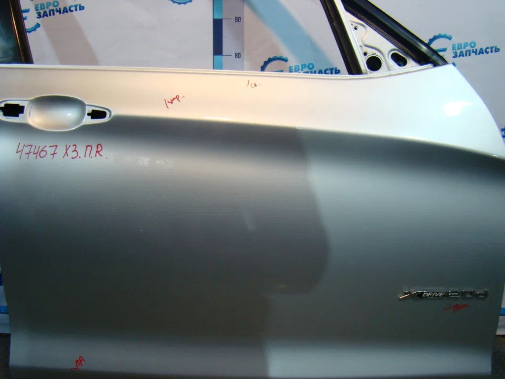 Дверь передняя правая BMW X3 F25 41517355804, б/у - миниатюра 8