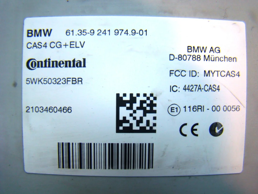 BMW X3 F25 Блок управления CAS - миниатюра 2