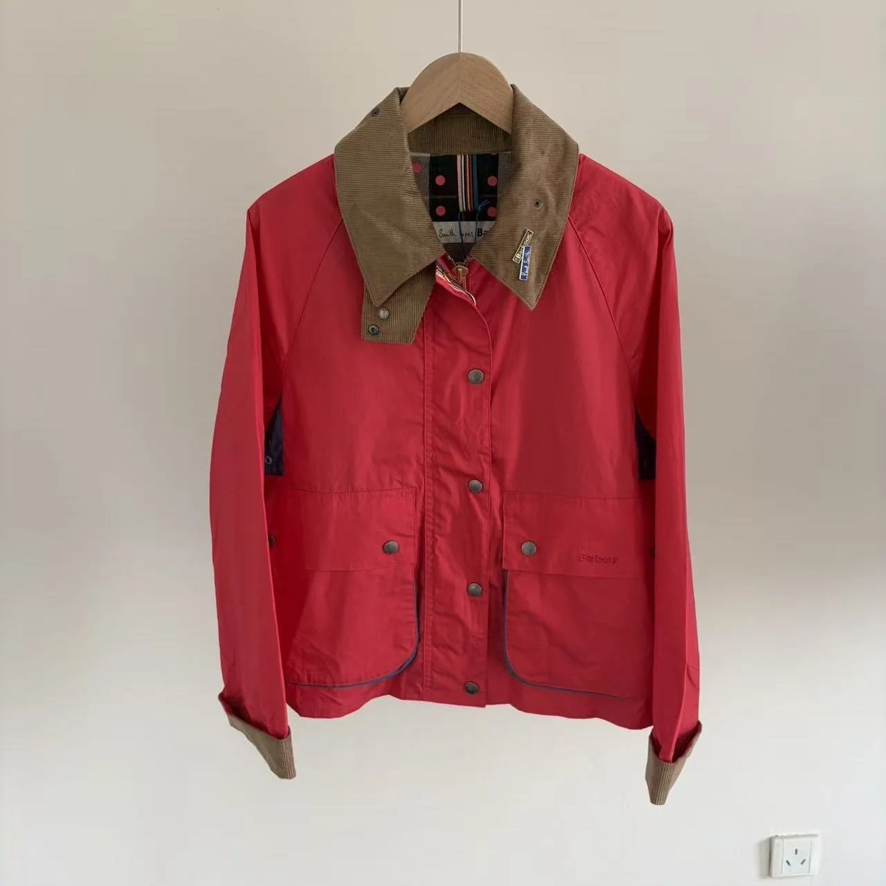 Barbour x Paul Smith Spey женская куртка под заказ
