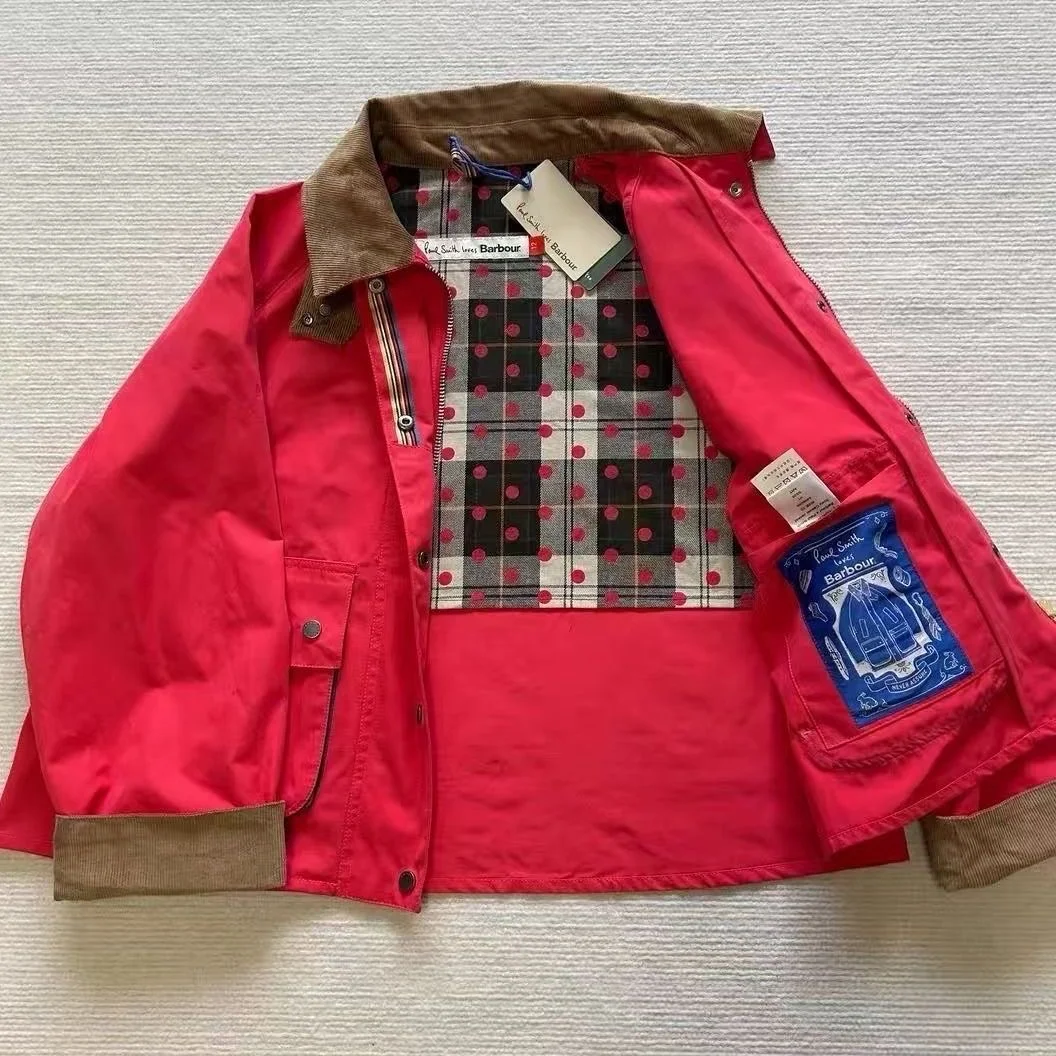 Barbour x Paul Smith Spey женская куртка под заказ - миниатюра 3