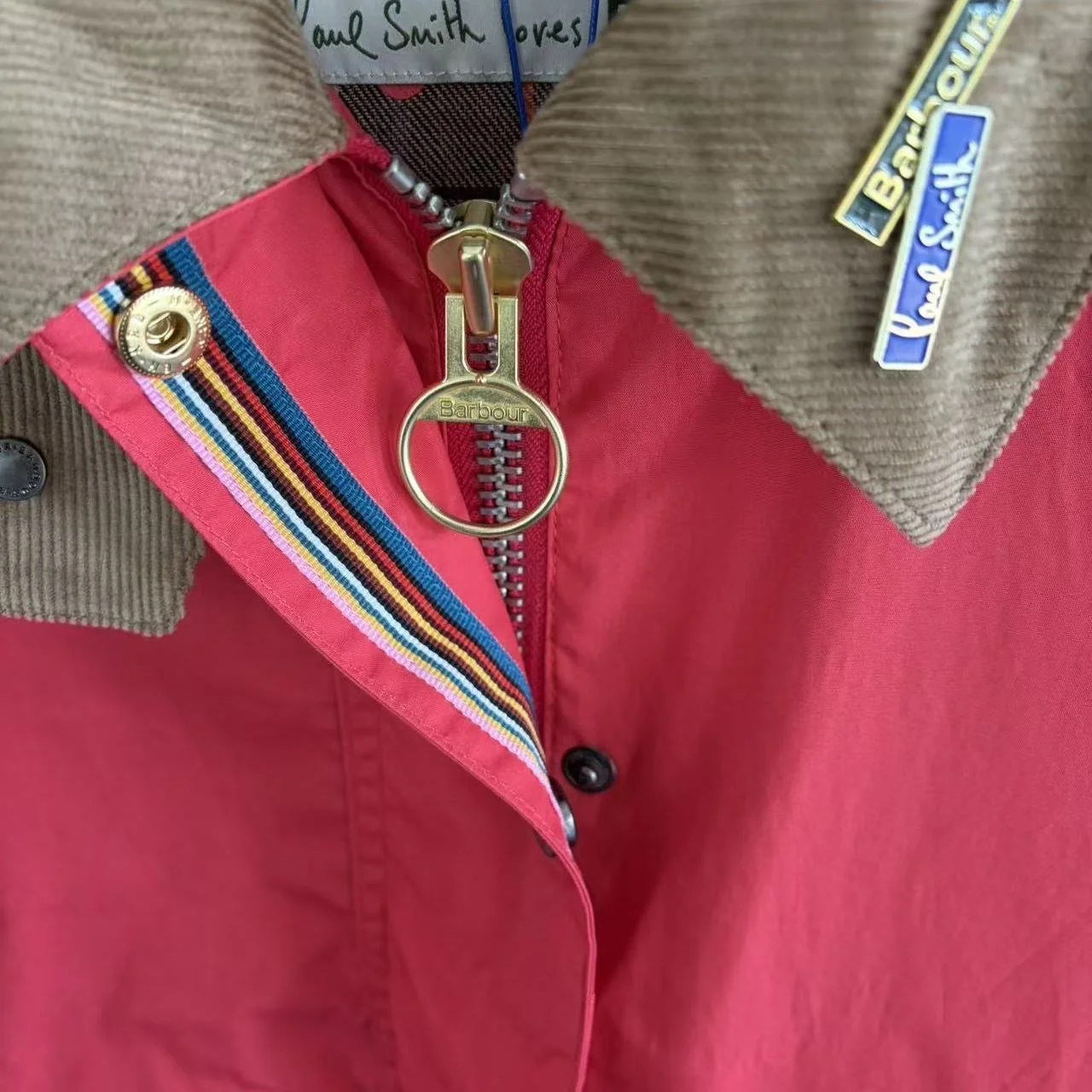 Barbour x Paul Smith Spey женская куртка под заказ - миниатюра 8