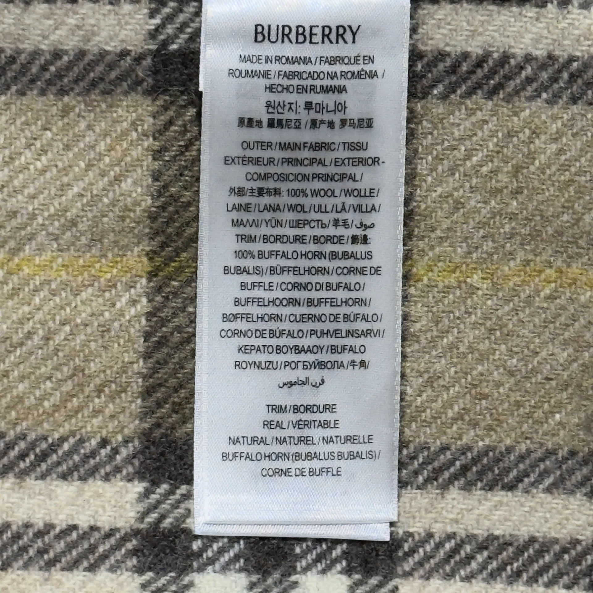 Burberry шерстяная рубашка-куртка под заказ - миниатюра 7