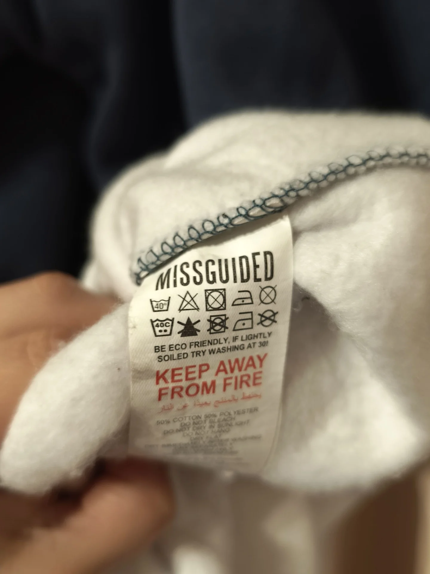Женская толстовка-худи оверсайз Missguided Plus - миниатюра 7