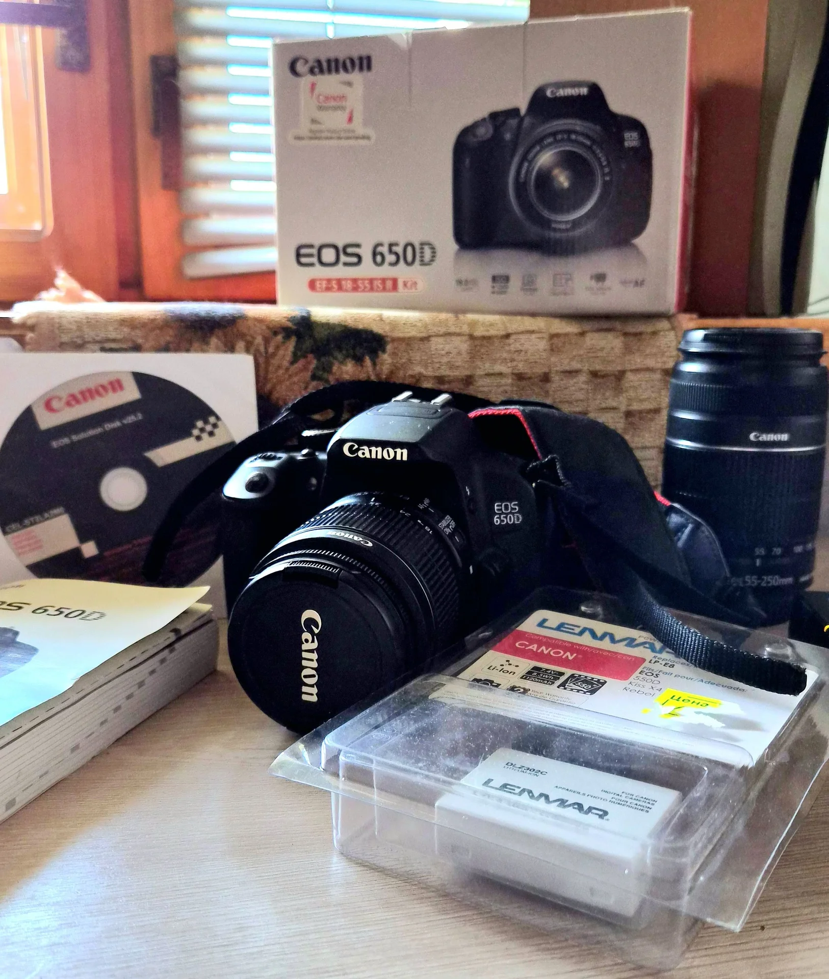 Фотоаппарат canon eos 650D - миниатюра 2