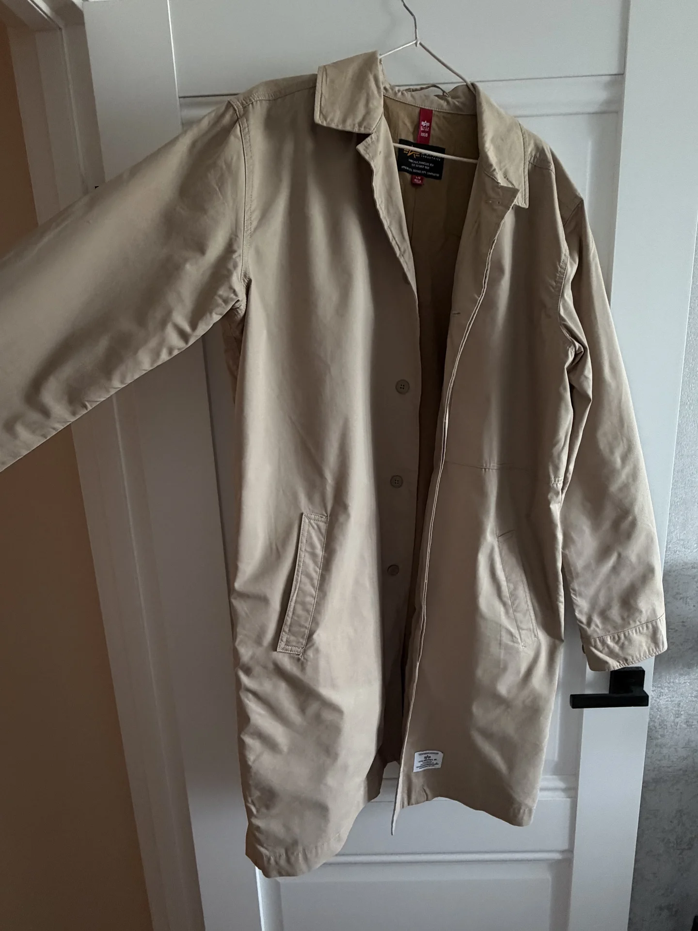мужской плащ от Alpha Industries оригинал - миниатюра 5