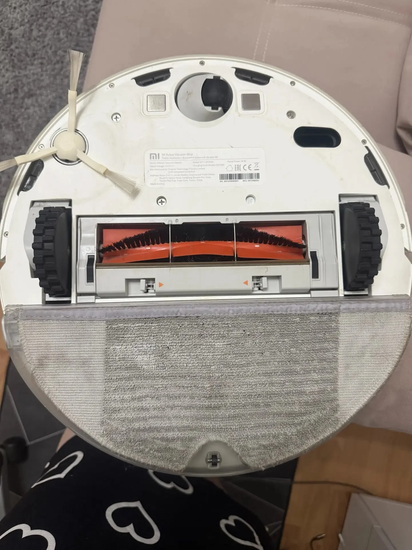 Робот-пылесос Xiaomi Robot Vacuum Mop - миниатюра 4