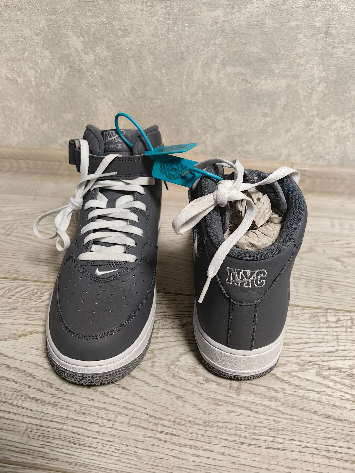 Кроссовки Nike Air Force 1 Mid QS 44EU Оригинал - миниатюра 6