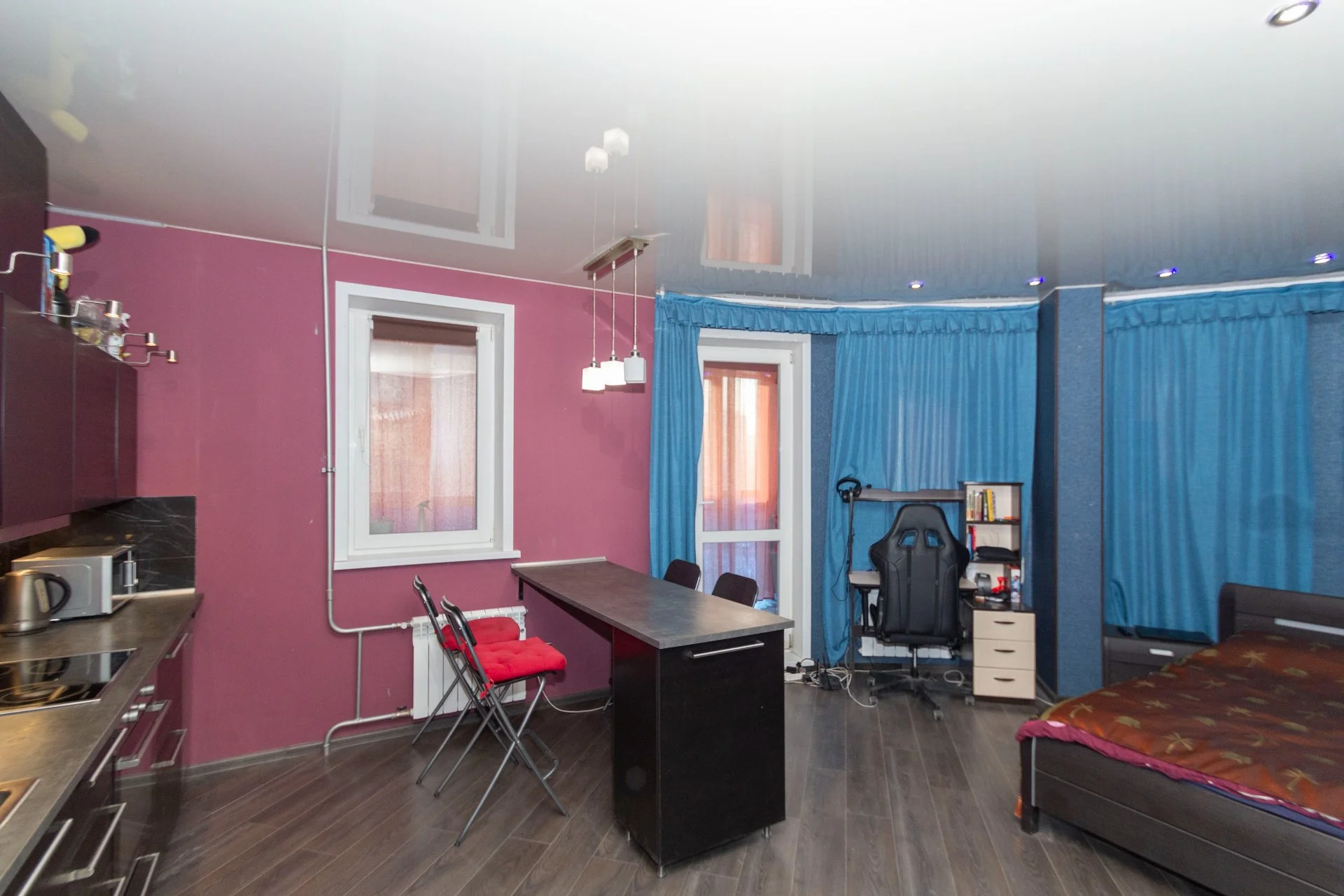 Студия с трансформируемым балконом-гостиной 38,7 м² - миниатюра 3