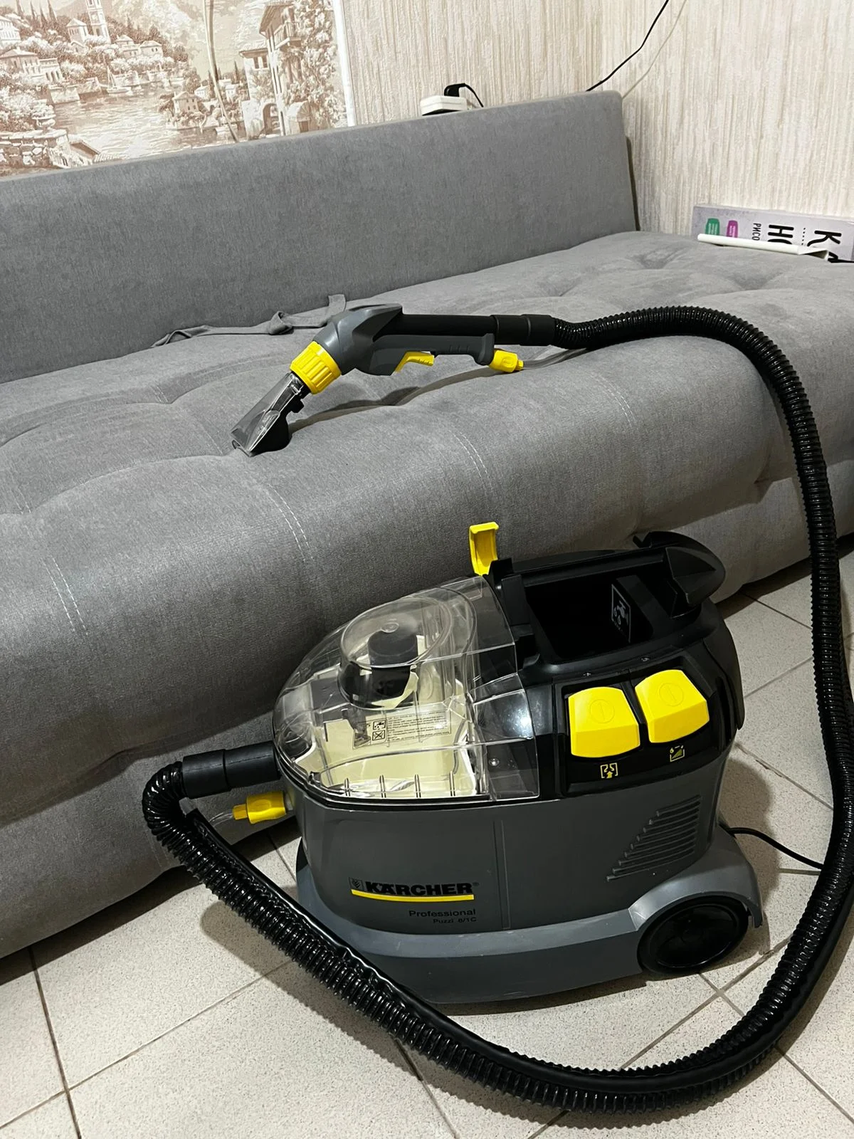 Моющий пылесос karcher в аренду - миниатюра 2