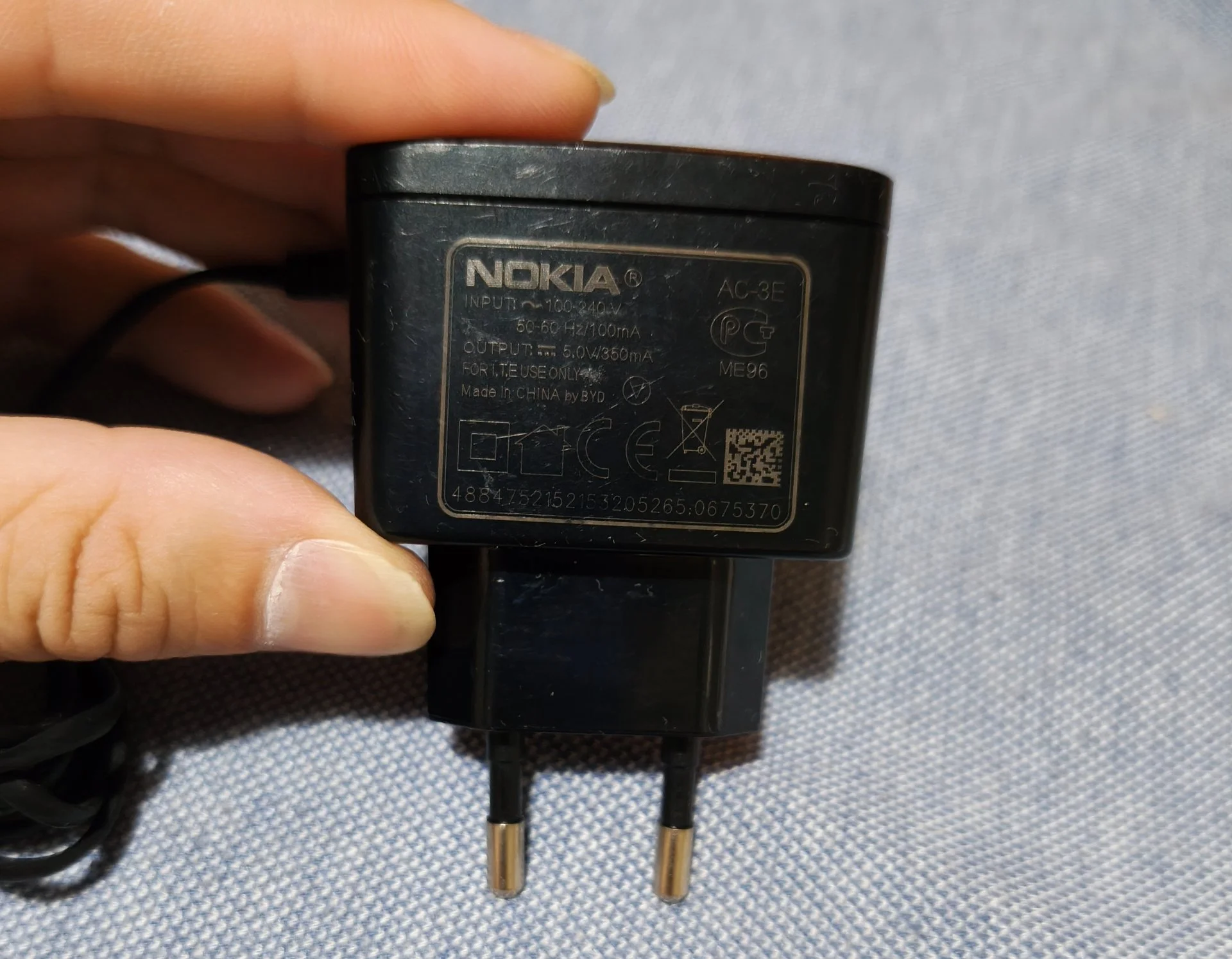 Оригинальная зарядка для Nokia ретро - изображение 1