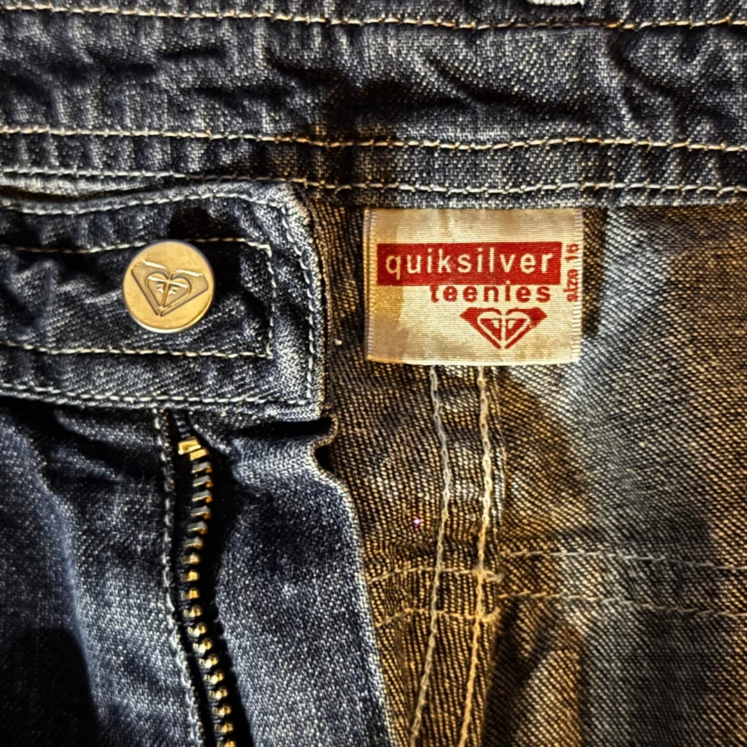 Винтажные, редкие, джинсы Quicksilver оригинал - миниатюра 4