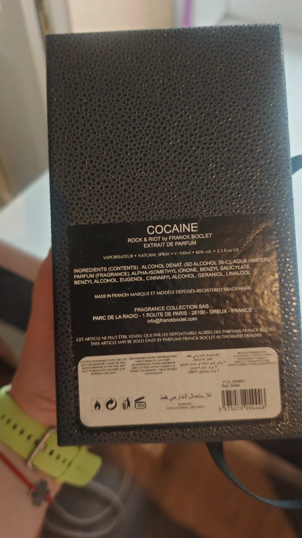 Духи Franck Boclet Cocaine - миниатюра 3