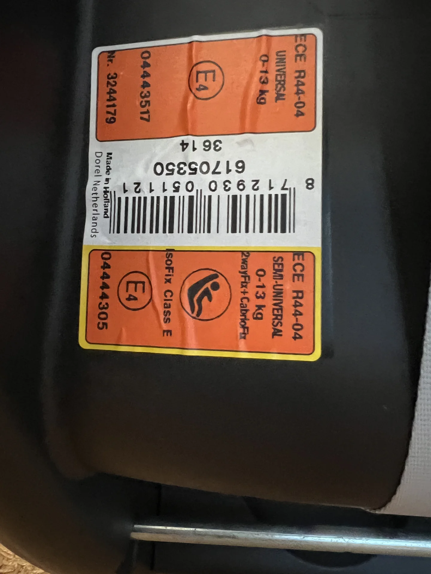Автолюлька maxi cosi cabriofix - миниатюра 8
