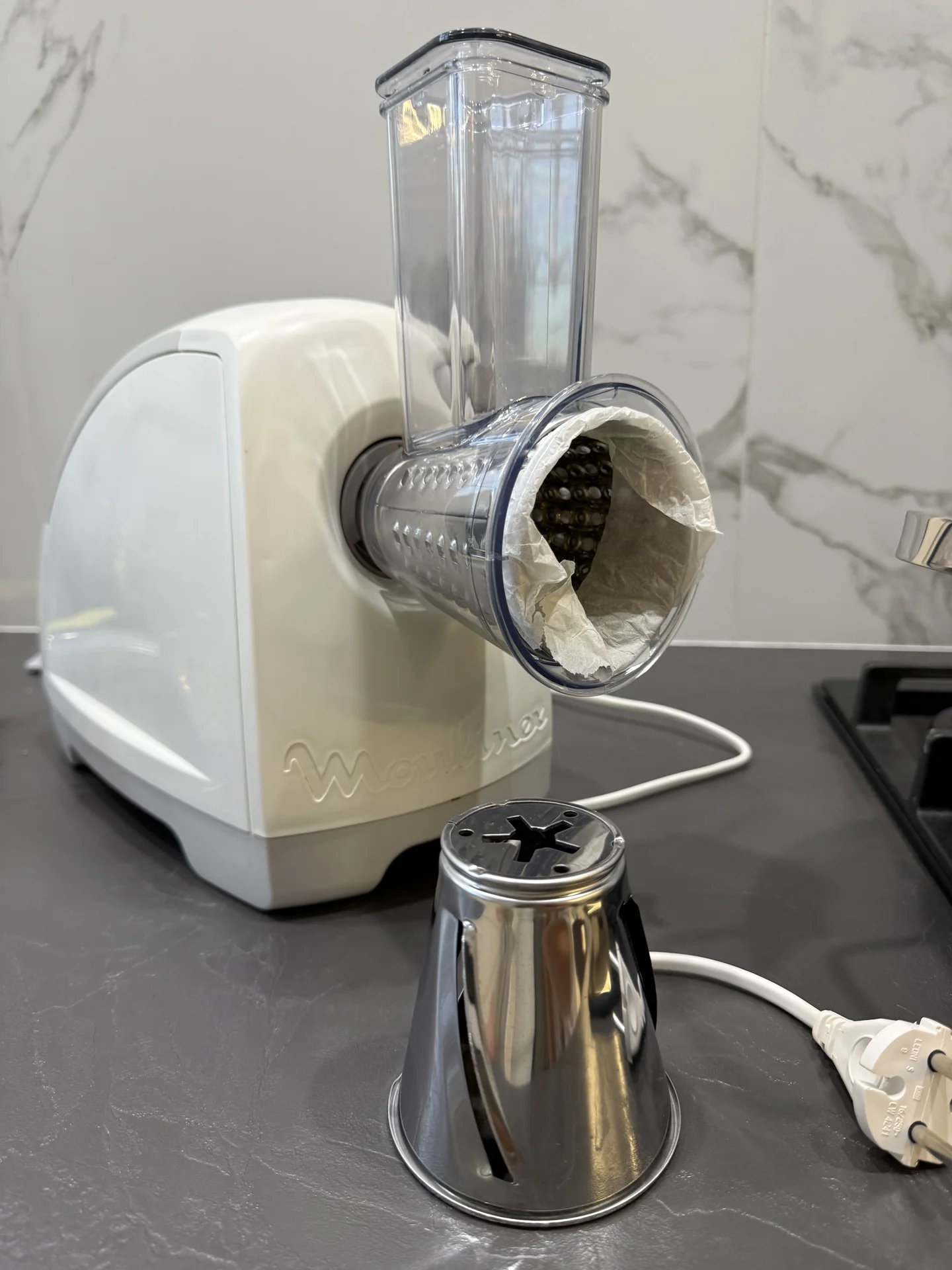 мясорубка и овощерезка мощная moulinex HV8 - миниатюра 3
