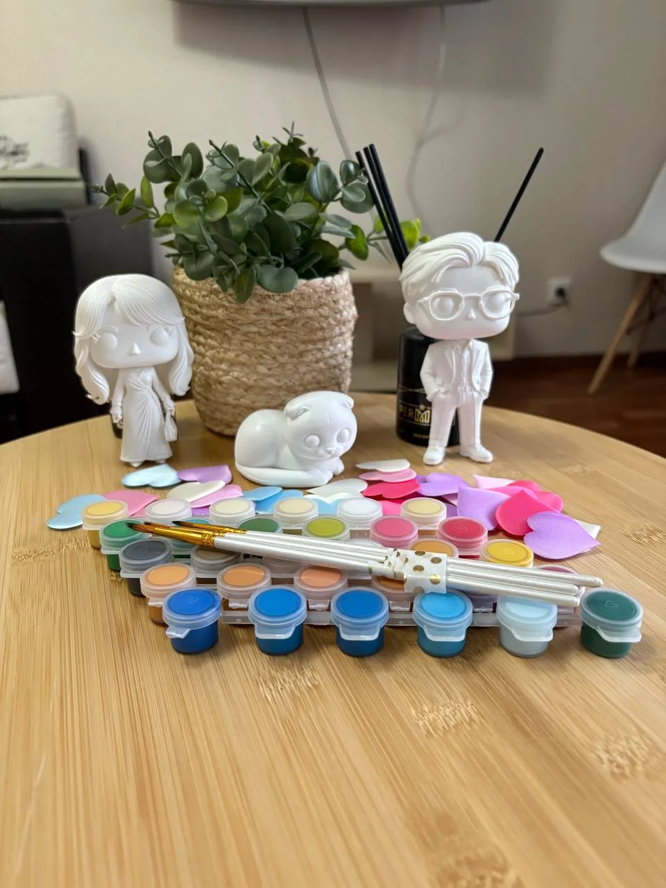 🎨 Персональная 3D-фигурка по фото | Раскрась сам - миниатюра 2