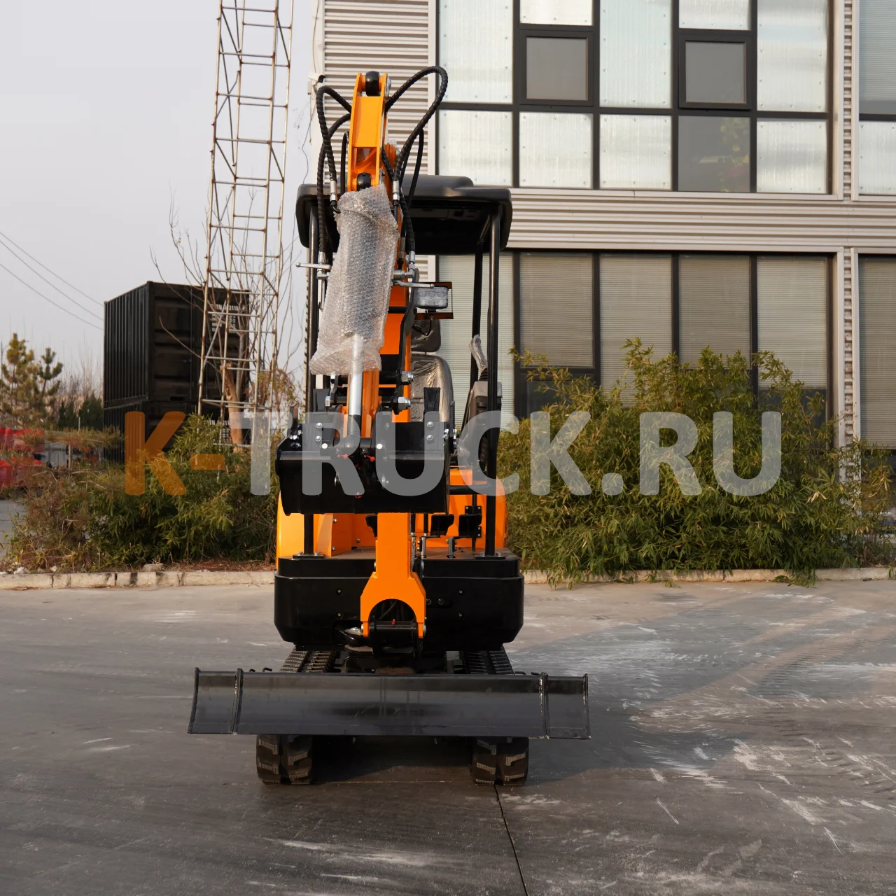 Мини - экскаватор RUMM 13 - Kubota D722, Без кабины - миниатюра 2