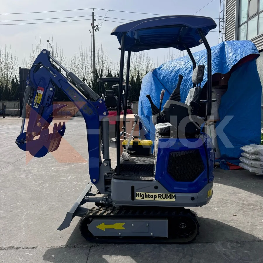 Мини - экскаватор HighTop 12 RUMM - Kubota Z482 - миниатюра 7