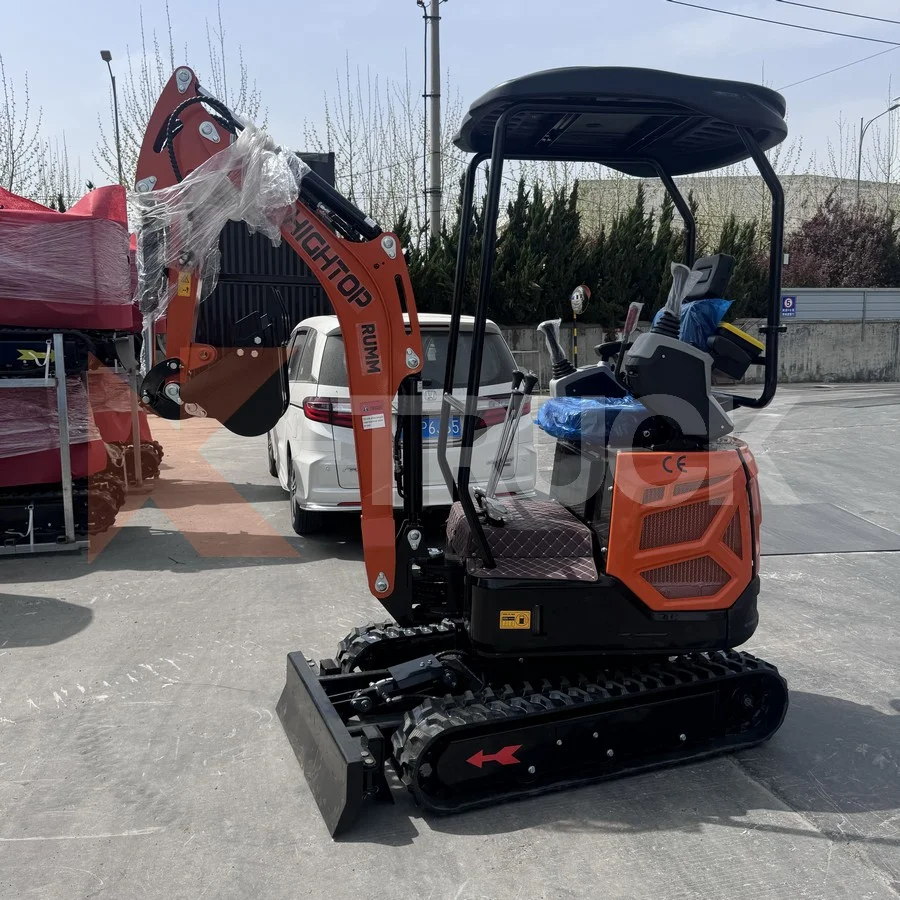 Мини - экскаватор HighTop 16 RUMM - Kubota D722 - миниатюра 10