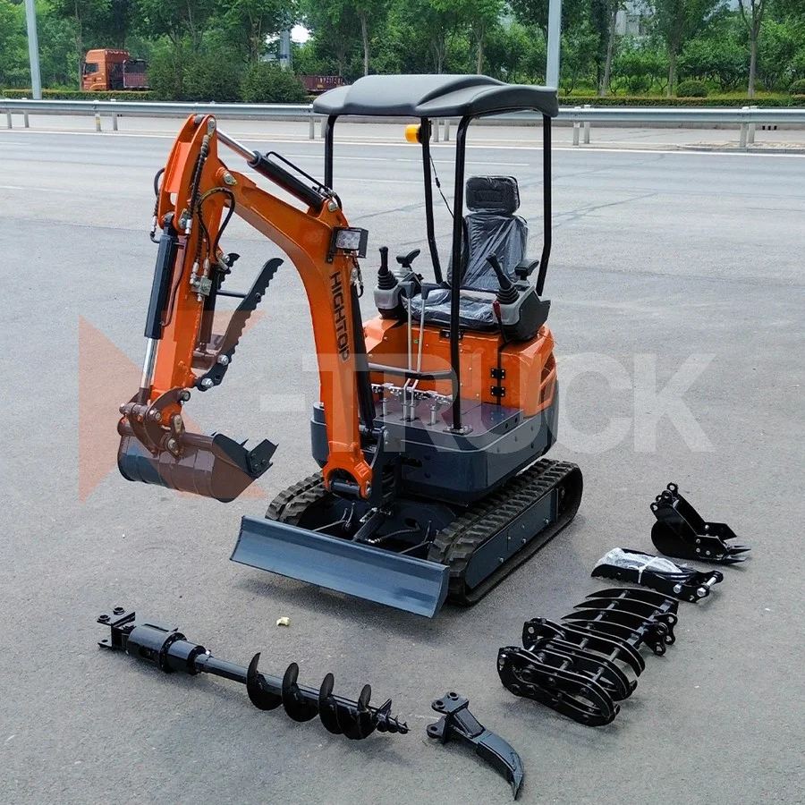 Мини - экскаватор HighTop 17 RUMM - Kubota D902