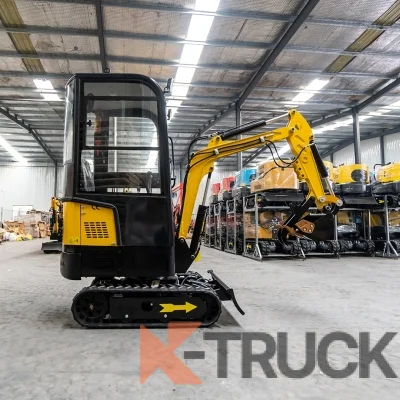 Мини - экскаватор HighTop HT10 - Kubota D722, С кабиной