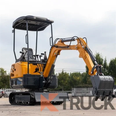 Мини - экскаватор HighTop HT15 PRO - Kubota D722, Без кабины - миниатюра 2