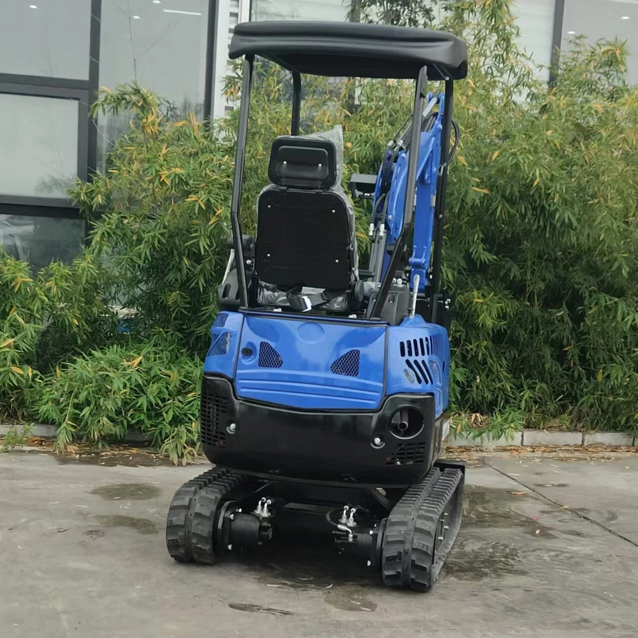 Мини - экскаватор HighTop HT16 PRO - Koop 192F, С кабиной - миниатюра 4