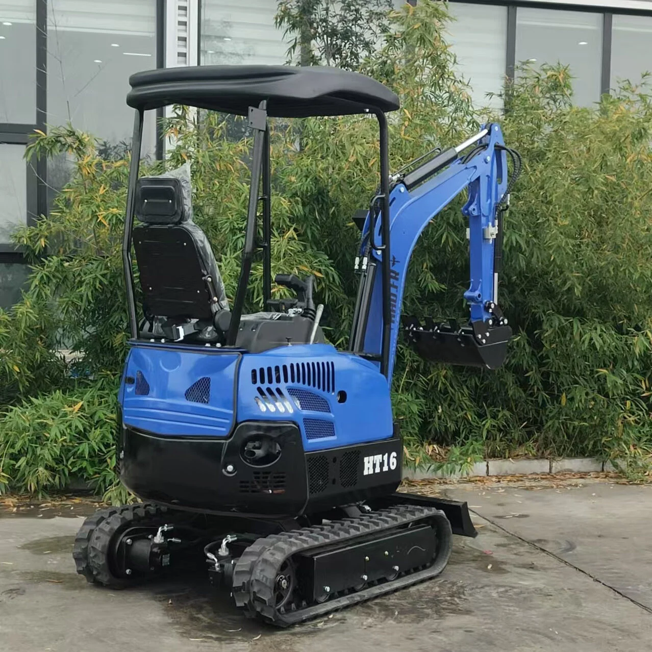 Мини - экскаватор HighTop HT16 PRO - Koop 292, С кабиной - миниатюра 2