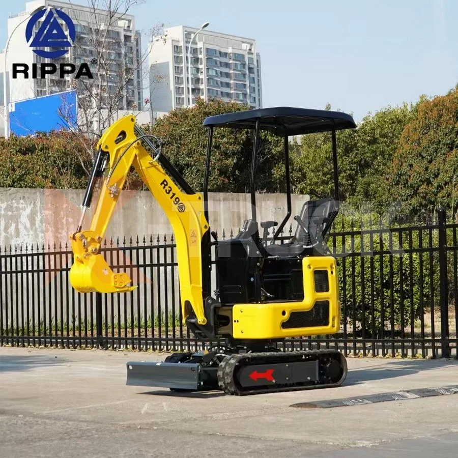 Мини-эксккаватор Rippa R319pro kubota - миниатюра 2