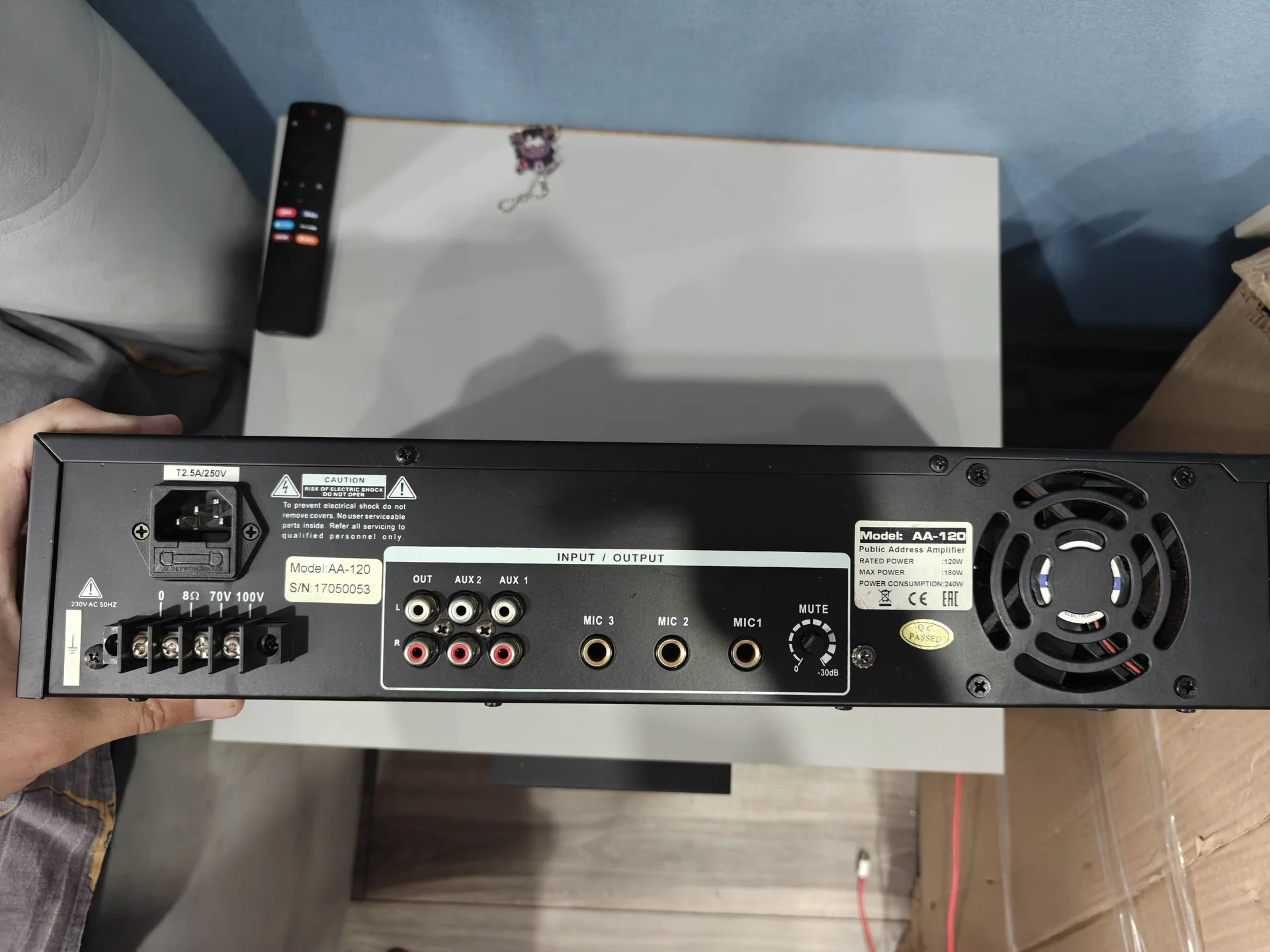 Усилитель Roxton AA120 - миниатюра 3