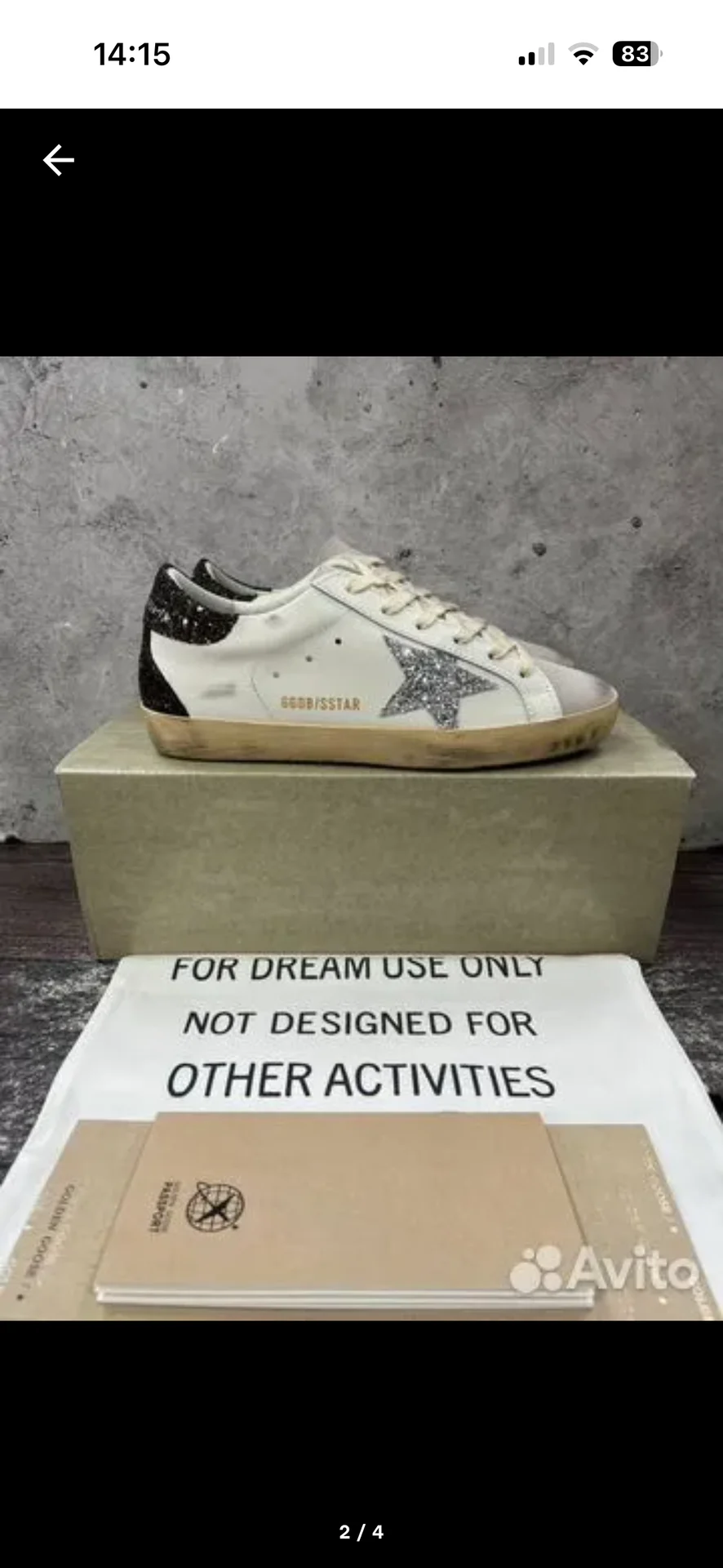 Кеды Golden Goose Superstar женские - миниатюра 2