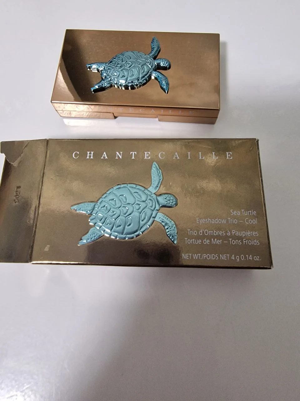 Chantecaille Sea Turtle Eye Shadow Trio - миниатюра 3