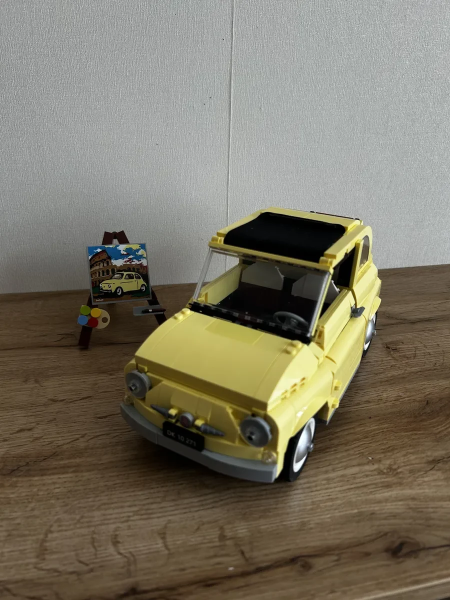 LEGO 10271 Fiat 500 Оригинал (Весь комплект + инструкция)
