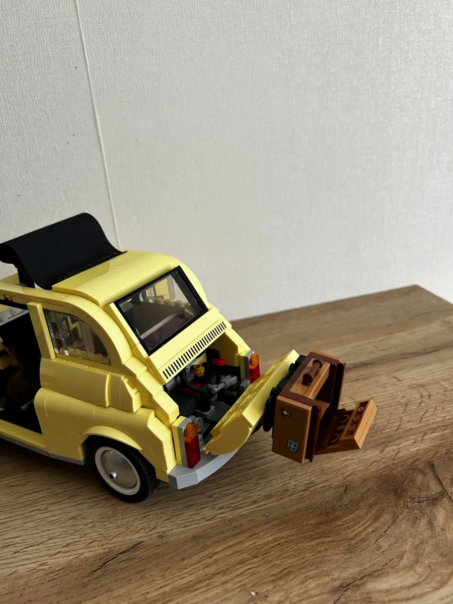 LEGO 10271 Fiat 500 Оригинал (Весь комплект + инструкция) - миниатюра 2