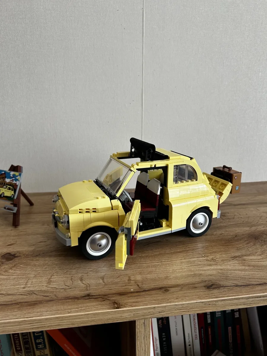 LEGO 10271 Fiat 500 Оригинал (Весь комплект + инструкция) - миниатюра 3