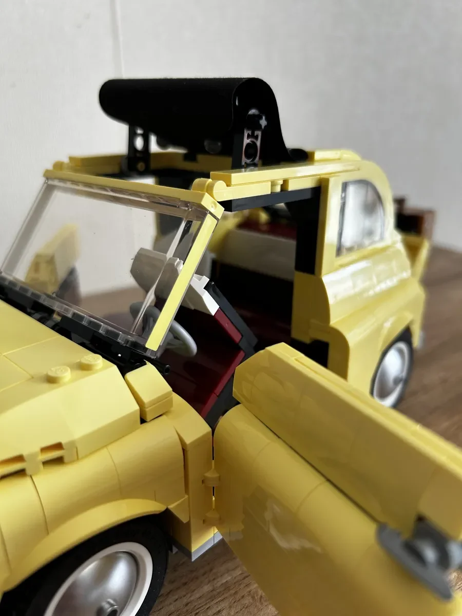 LEGO 10271 Fiat 500 Оригинал (Весь комплект + инструкция) - миниатюра 4