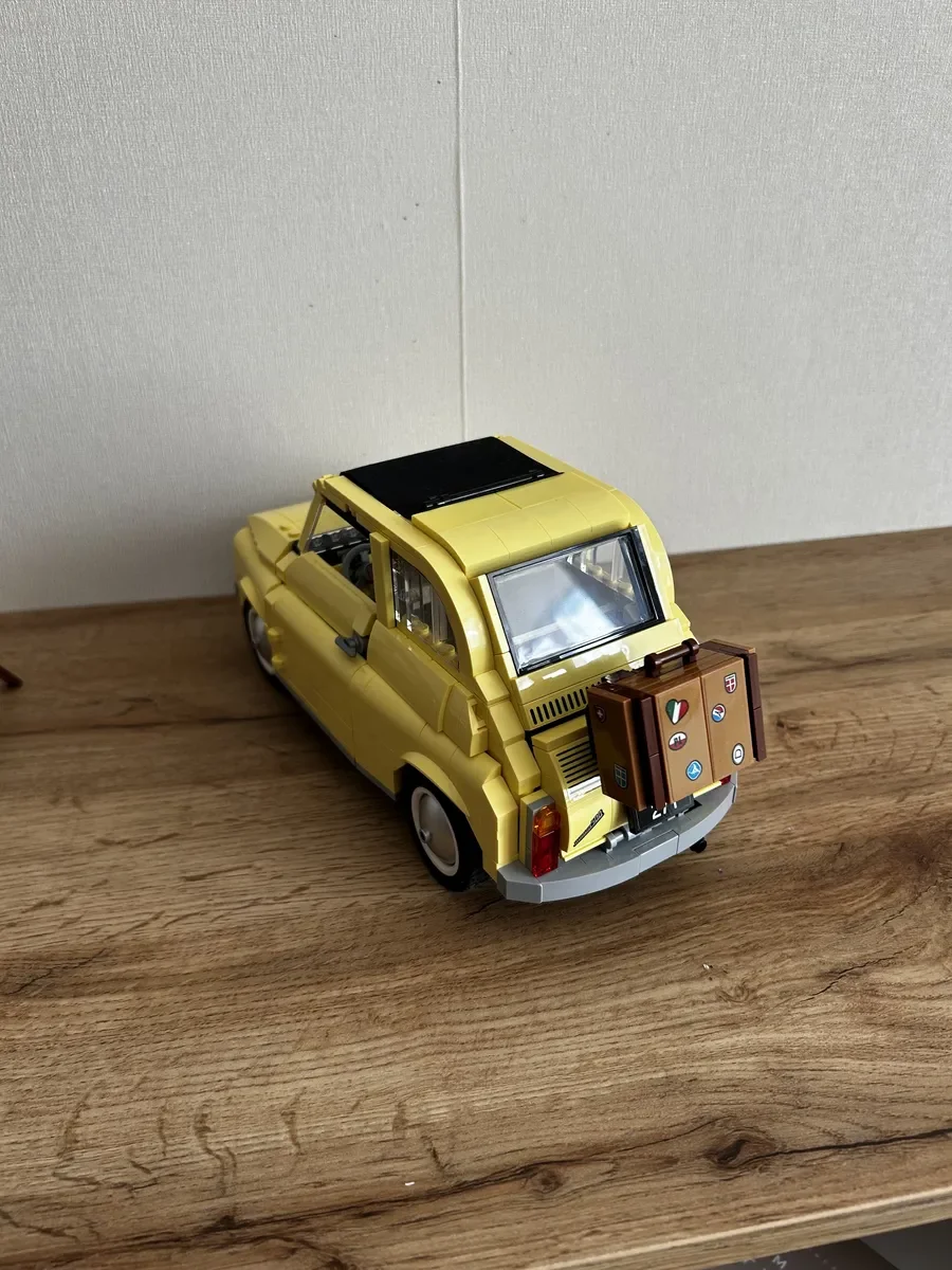 LEGO 10271 Fiat 500 Оригинал (Весь комплект + инструкция) - миниатюра 5
